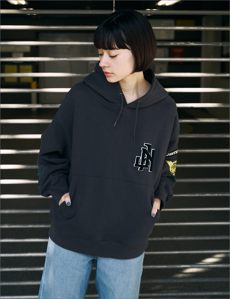 CHENILLE HOODIE (CHARCOAL GRAY)